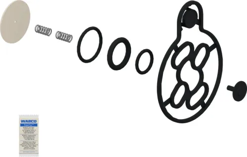 Draaischuifklep, pneumatisch systeem