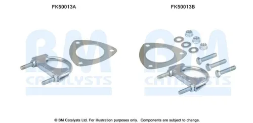 Montageset, uitlaatpijp