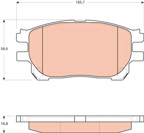 Remblokkenset, schijfrem