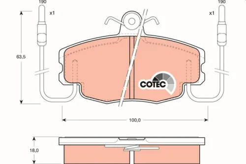 Remblokkenset, schijfrem