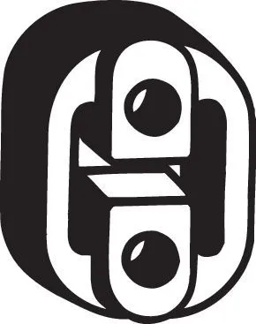 Houder, uitlaatsysteem