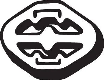 Houder, uitlaatsysteem