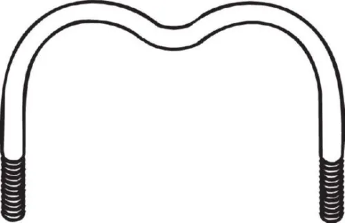 Houder, uitlaatsysteem