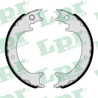 Remschoenset, parkeerrem