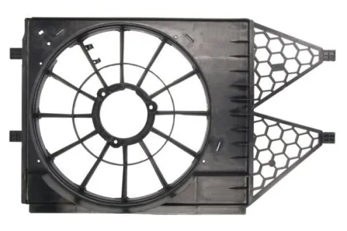 Houder, radiateurventilator