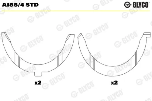 Afstandsschijf, krukas