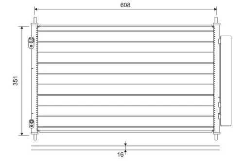 Condensor, airconditioning