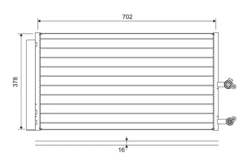 Condensor, airconditioning