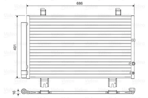 Condensor, airconditioning
