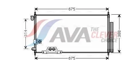 Condensor, airconditioning