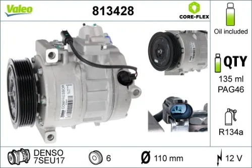 Compressor, airconditioning