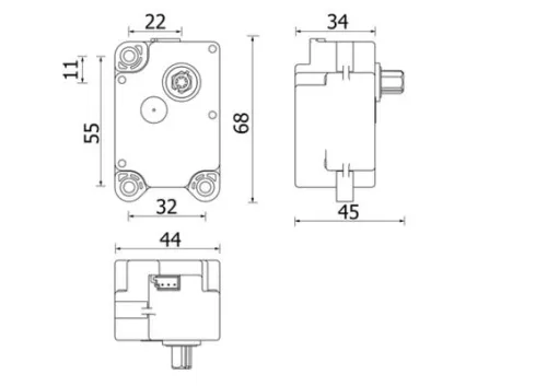 Stel element, mengklep