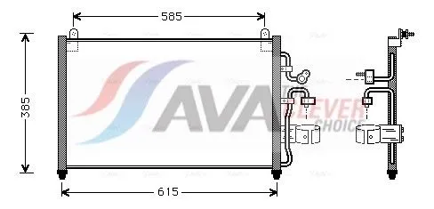 Condensor, airconditioning