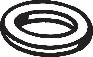 Pakking, uitlaatpijp