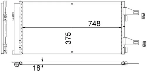 Condensor, airconditioning