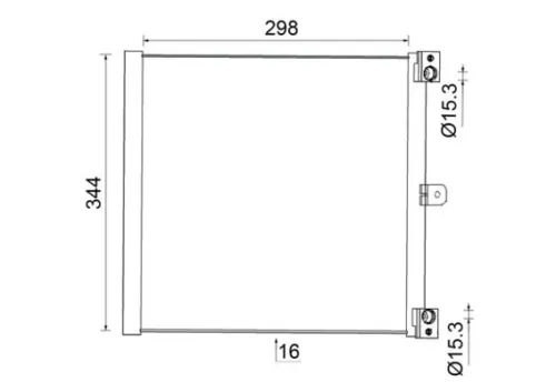 Condensor, airconditioning