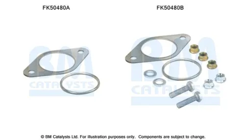 Montageset, uitlaatpijp