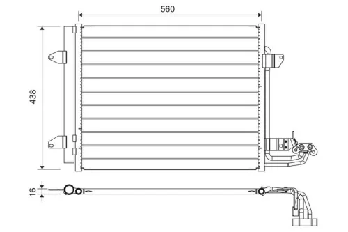Condensor, airconditioning