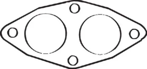 Pakking, uitlaatpijp