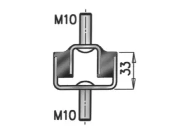 Houder, uitlaatsysteem