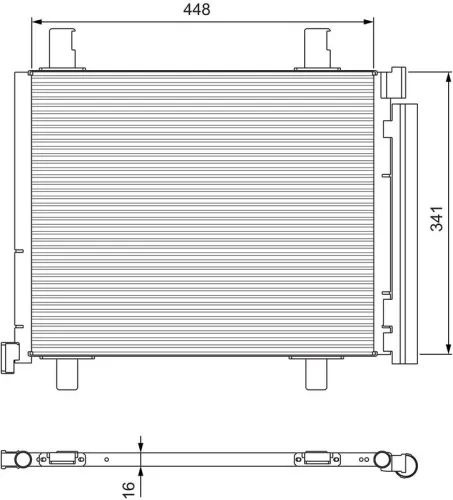 Condensor, airconditioning