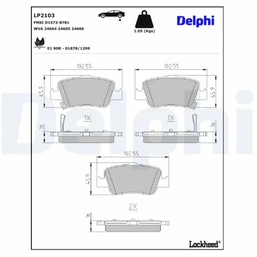 Remblokkenset, schijfrem