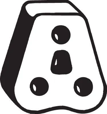 Houder, uitlaatsysteem