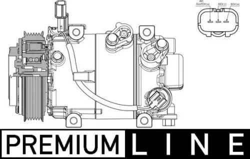 Compressor, airconditioning