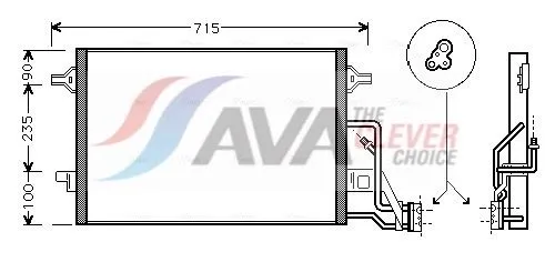 Condensor, airconditioning