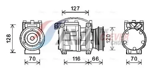 Compressor, airconditioning