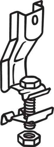 Houder, uitlaatsysteem