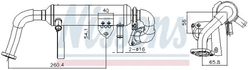 Koeler, uitlaatterugvoering