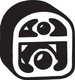 Houder, uitlaatsysteem