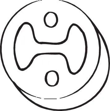 Houder, uitlaatsysteem