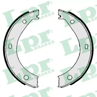 Remschoenset, parkeerrem