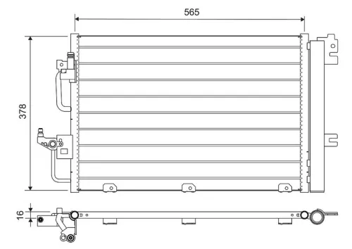 Condensor, airconditioning