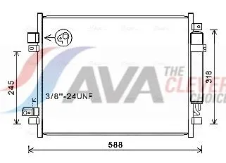Condensor, airconditioning