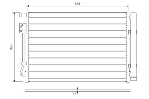 Condensor, airconditioning