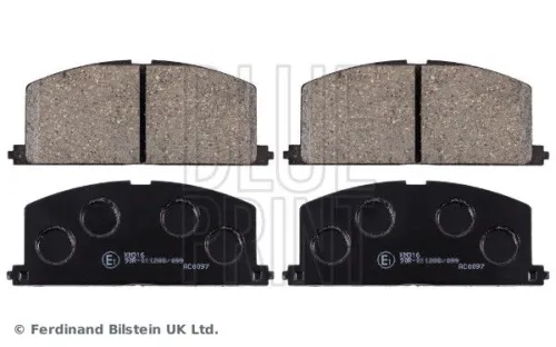 Remblokkenset, schijfrem