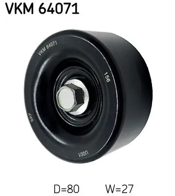 Geleide rol/omdraairol, Poly V-riem