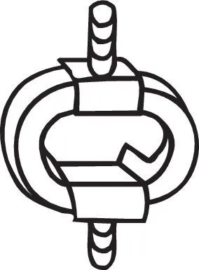 Houder, uitlaatsysteem