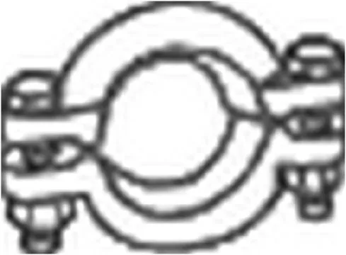 Klemstuk, uitlaatsysteem