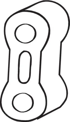 Houder, uitlaatsysteem