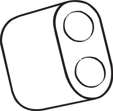 Houder, uitlaatsysteem