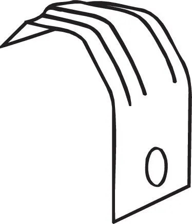 Houder, uitlaatsysteem