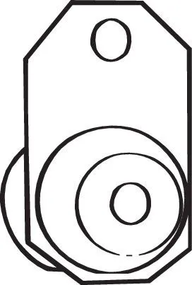 Houder, uitlaatsysteem